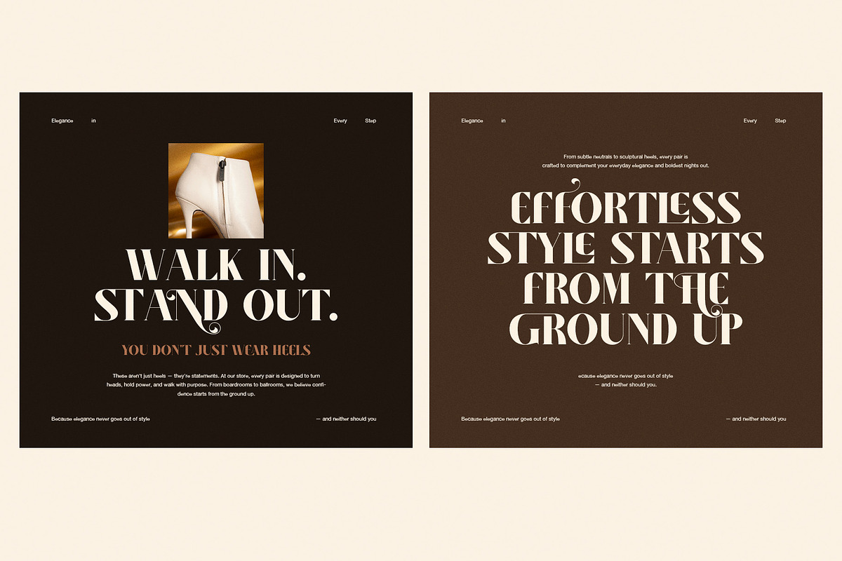 Belinca Display Serif Font, a Serif Font by Graphicxell (Photo 4 of 8)