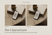 16 MacBook, iPhone, iPad Mockups, an iPhone Mockup by Moyo Studio (Thumbnail 4 of 10)