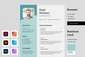 Hannes Resume CV & Business Card