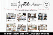 Price Improvement Instagram Posts, a Social Media Template by CreativeVinesStore (Thumbnail 4 of 6)