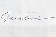 Sieralova - A Beauty Handwritten, a Script Font by Walkeren (Thumbnail 1 of 16)