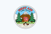 Camping Club Cartoon Characters, an Illustration by The Isian (Thumbnail 13 of 18)