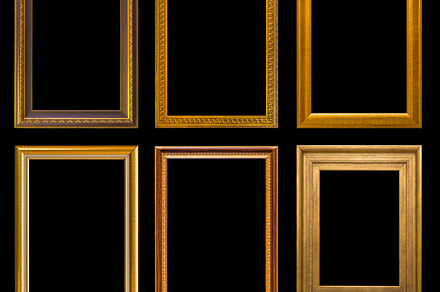 Gold frame elegant vintage stock photo containing frame and gold, an Abstract Photo by Casanowe-studio