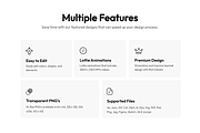 Animated Space and Planet Icons, a Duotone Icon by Vectors Market (Thumbnail 2 of 8)