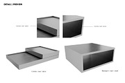 3D Recycled Steel Display Set, a Furniture 3D Model by made_by_nope (Thumbnail 6 of 13)