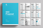 SEO Proposal Template, a Brochure Template by E-Type (Thumbnail 1 of 7)