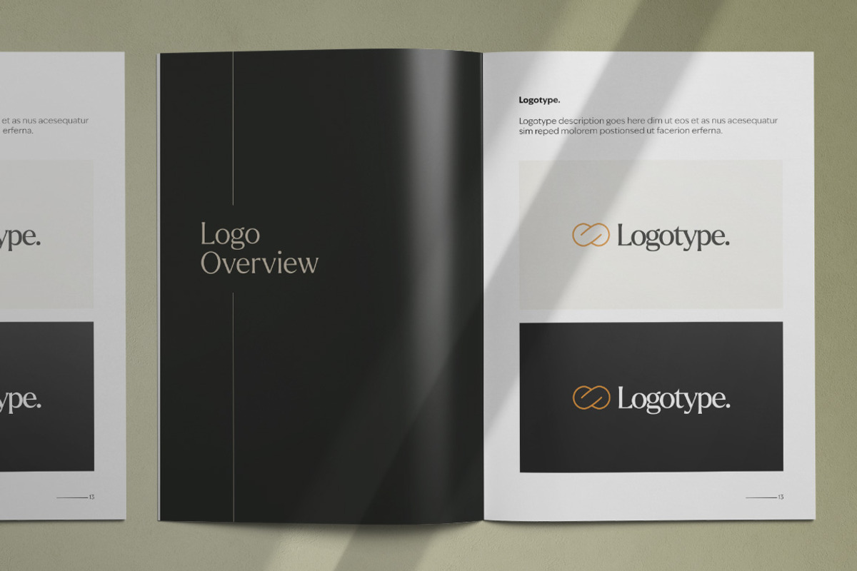 Brand Guidelines, a Brochure Template by broluthfi (Photo 3 of 8)