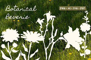 Botanical Reverie - Handdrawn Floral