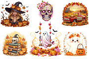 Halloween Clipart Bundle, an Object Graphic by Pixxel_Studio (Thumbnail 9 of 9)