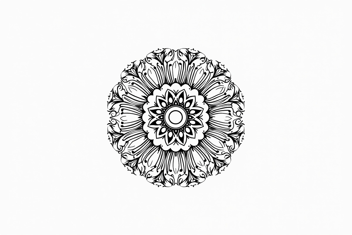 8 Mandala Cut Files Pack, an Illustration by Amazin_art (Photo 7 of 9)