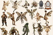 REALISTIC FAIRIES AND CREATURES PACK, a Person Illustration by Daring Digies (Thumbnail 4 of 10)