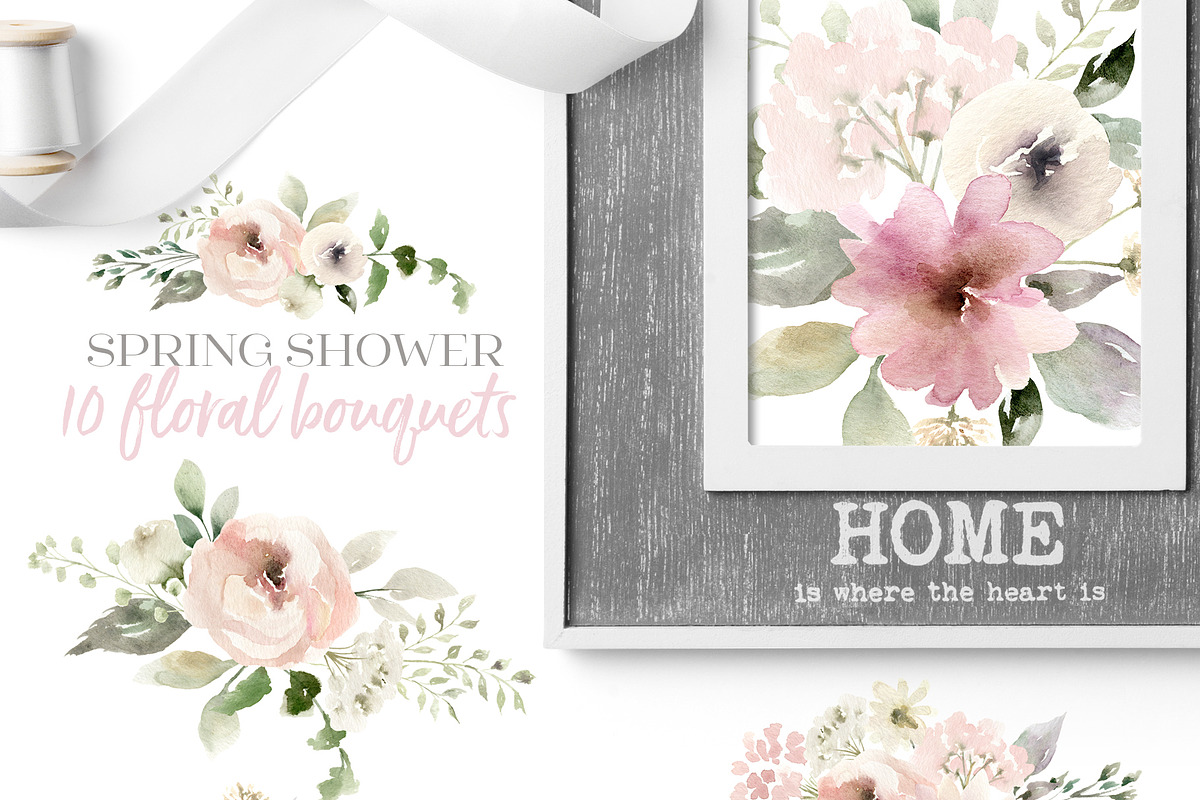 Spring Shower Wardrobe Collection, an Illustration by Kim Thoa Designs (Photo 5 of 10)
