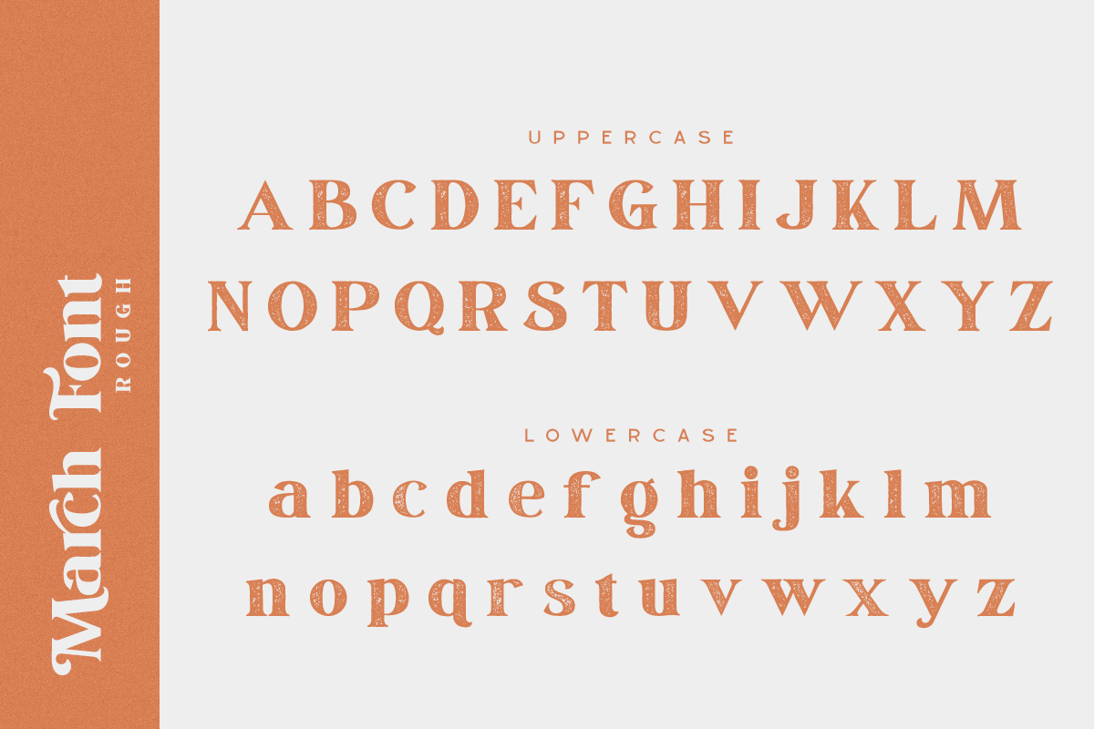 March - Elegant Serif Font, a Serif Font by din-studio.com (Photo 18 of 21)