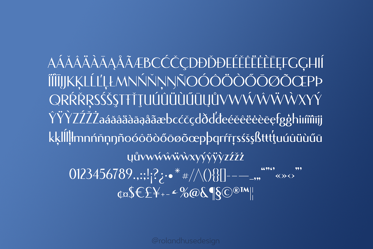 Fecske - Art Deco Sans preview 3