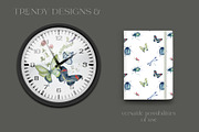 World of Butterflies & Wild Flowers., a Seasonal Illustration by Designwork (Thumbnail 8 of 20)