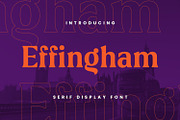 Effingham - Classic Serif, a Serif Font by Imoodev (Thumbnail 1 of 5)