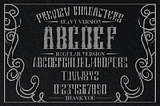 NOIR, a Blackletter Font by the-sastra (Thumbnail 2 of 2)