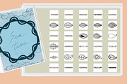Boho chic design brushes Early bird, a Brush Add-On by Big Bundles Shop (Thumbnail 32 of 36)