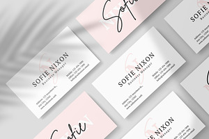 Feminine Business Card Template