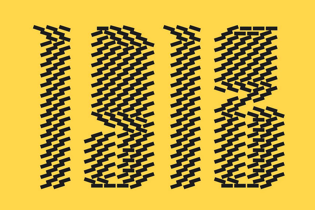 Sazzle Bricks, a Sans Serif Font by Craft Supply Co. (Photo 5 of 8)