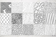 30 abstract black and white patterns, a Pattern Graphic by pineart (Thumbnail 2 of 7)