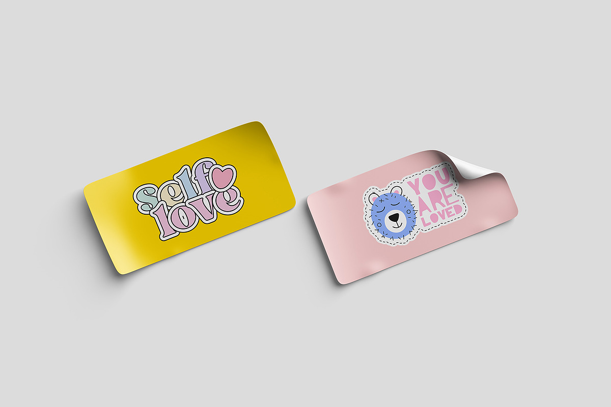 Sticker Mockup, a Product Mockup by getproject (Photo 3 of 5)