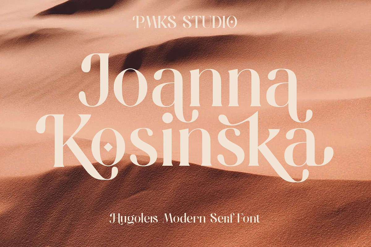 Hugolers Stylish Modern, a Serif Font by Typetemp Studio (Photo 14 of 21)