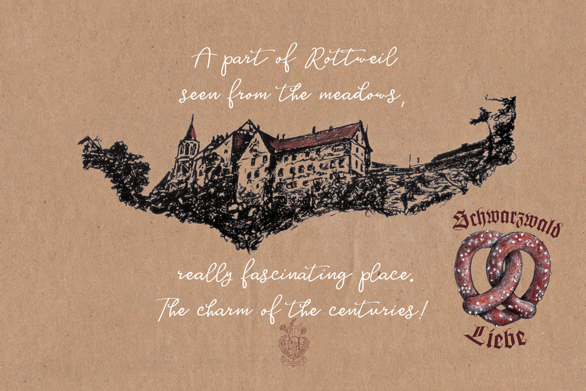 Schwarzwald Liebe - Travel Sketches, a Food Illustration by Andrea Tardivo (Photo 6 of 8)