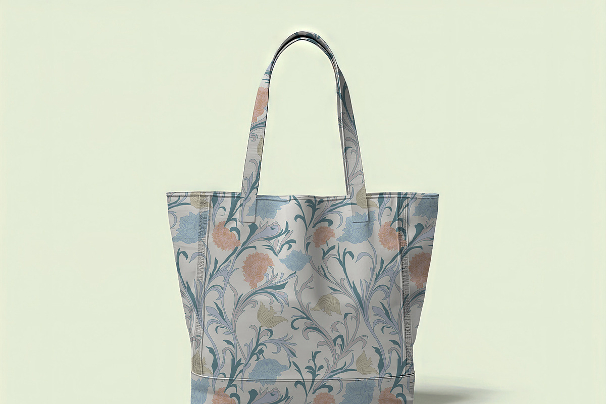 Art Nouveau Botanical Garden, a Pattern Graphic by snadiacreations (Photo 6 of 7)