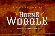 Horns Woggle, a Script Font by Artdorable (Thumbnail 1 of 10)