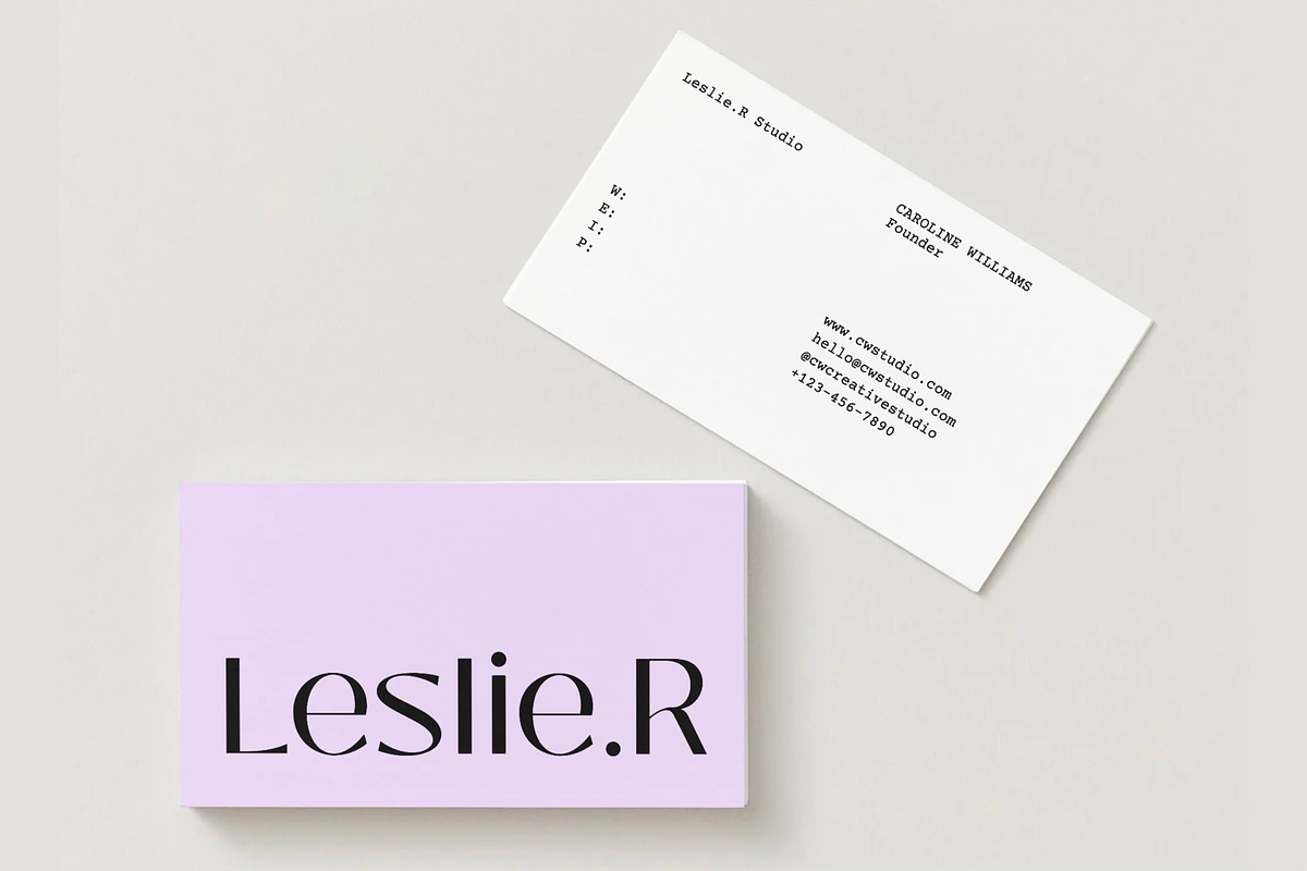 Colorful Business Card Template, a Business Card Template by LePosey Studio (Photo 2 of 8)