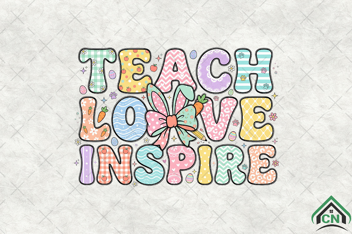 Easter Teacher Png, Happy Easter Png, an Illustration by Craft Nest (Photo 2 of 6)