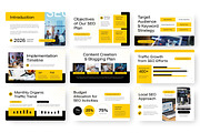 SEO Marketing Plan Google Slides, a Presentation Template by Loin Studio (Thumbnail 3 of 4)