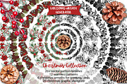 Christmas wreath generator, a Brush Add-On by MM Studio (Thumbnail 1 of 10)