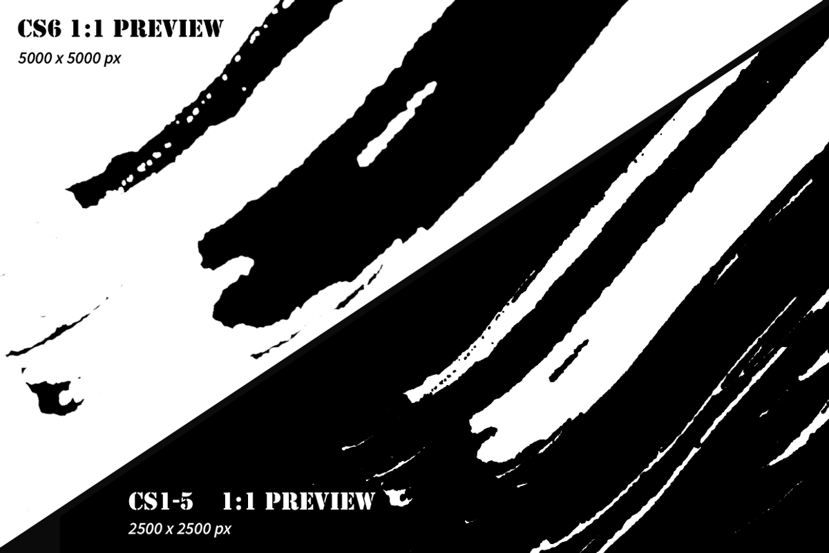 Solid ink brush pack, a Brush Add-On by outlinez (Photo 3 of 4)