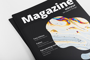 A4 Magazine Mockup 02