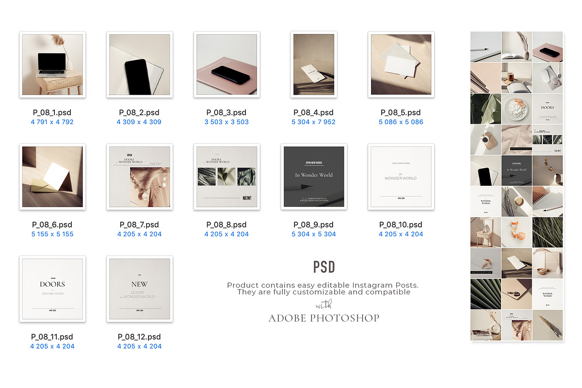 Minimalism. Feed №8, a Social Media Template by OntheMoon (Photo 11 of 11)