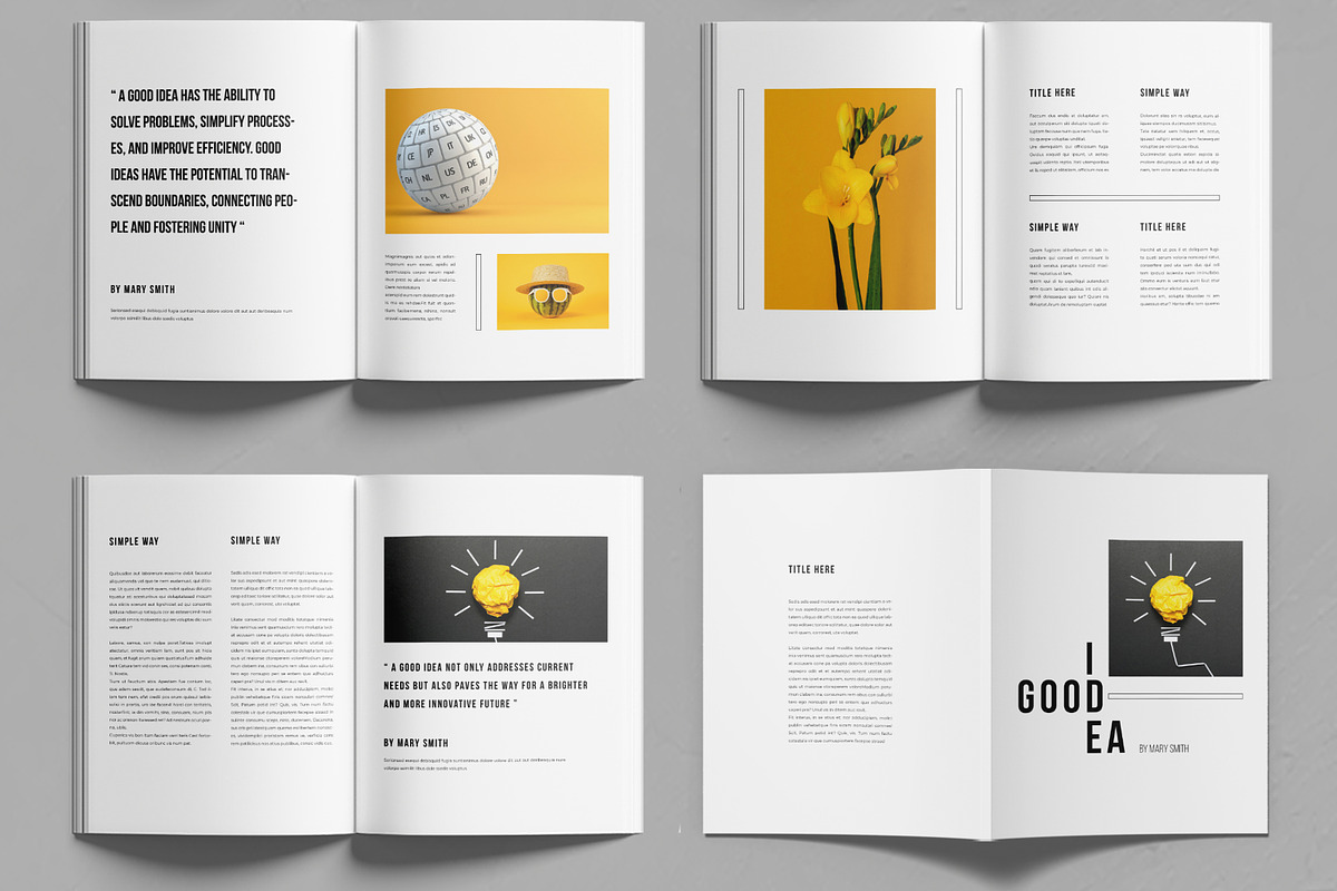 Book Design Template