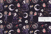 Funny Gothic Valentine Patterns, a Pattern Graphic by KaramfilaS (Thumbnail 8 of 16)