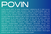 Povin font family, a Sans Serif Font by vlad.berla (Thumbnail 7 of 8)