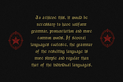 Dark Obelisk Gothic Blackletter Font, a Blackletter Font by Ashiya Pixel (Thumbnail 6 of 6)