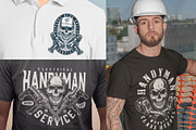 Skull creator (Blue collar edition), a Branding & Logo Template by DGIM studio (Thumbnail 6 of 7)