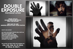 Double Exposure - Photoshop Action