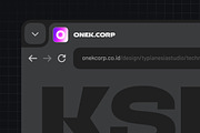 Koxdegi - Modern Futuristic Font, a Sans Serif Font by Typia Nesia (Thumbnail 10 of 11)
