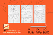 CompoBooster Procreate Retro Brushes, a Brushes & More by Nubikini Studio & Co. (Thumbnail 2 of 7)