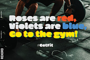 Magnesit Dark UltraBold Fonts, a Sans Serif Font by REKORD (Thumbnail 10 of 11)