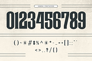 Arexa - Blackletter Logo Font, a Blackletter Font by Nirmana Visual (Thumbnail 6 of 11)