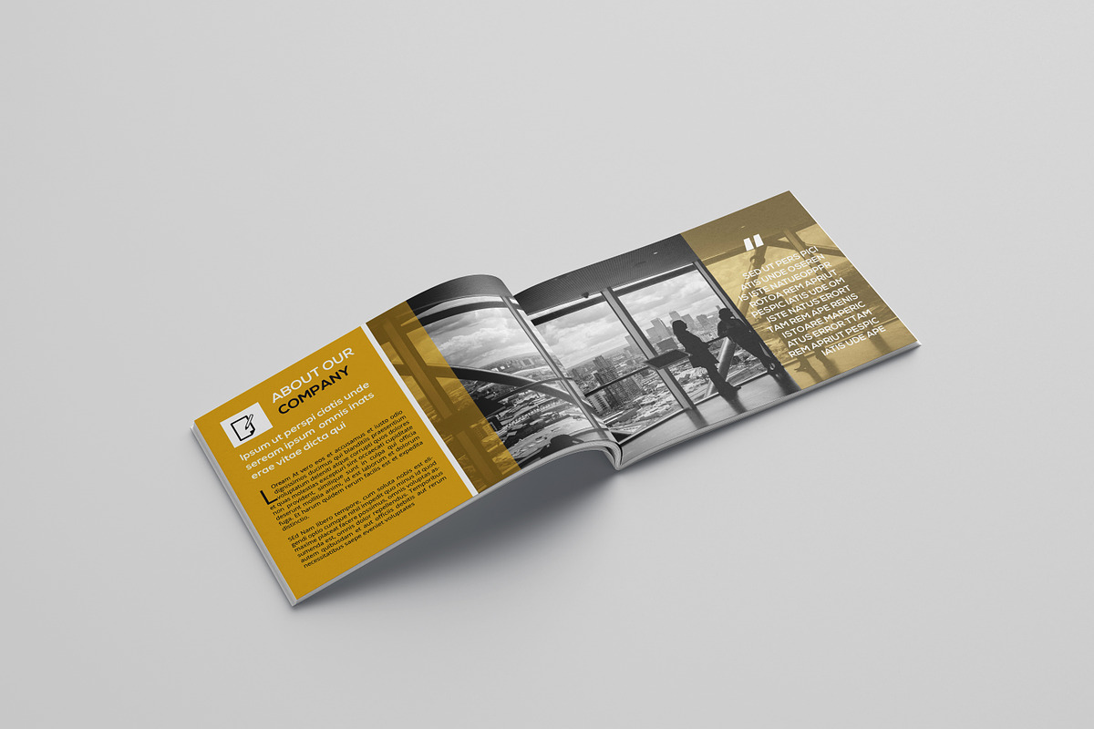 Business Brochure Template, a Brochure Template by retrographix (Photo 2 of 9)