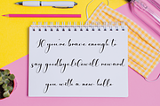 Angelina Decoration | Script Font, a Handwritten Font by Scratchones (Thumbnail 5 of 8)