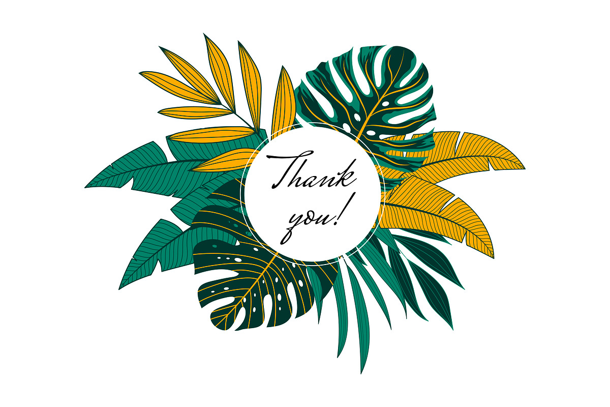 Tropical seamless patterns & leaves, a Pattern Graphic by EltaMaxArt (Photo 12 of 12)